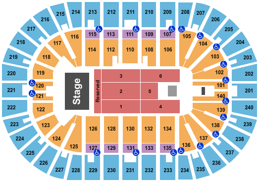Heritage Bank Center Stevie Nicks Seating Chart